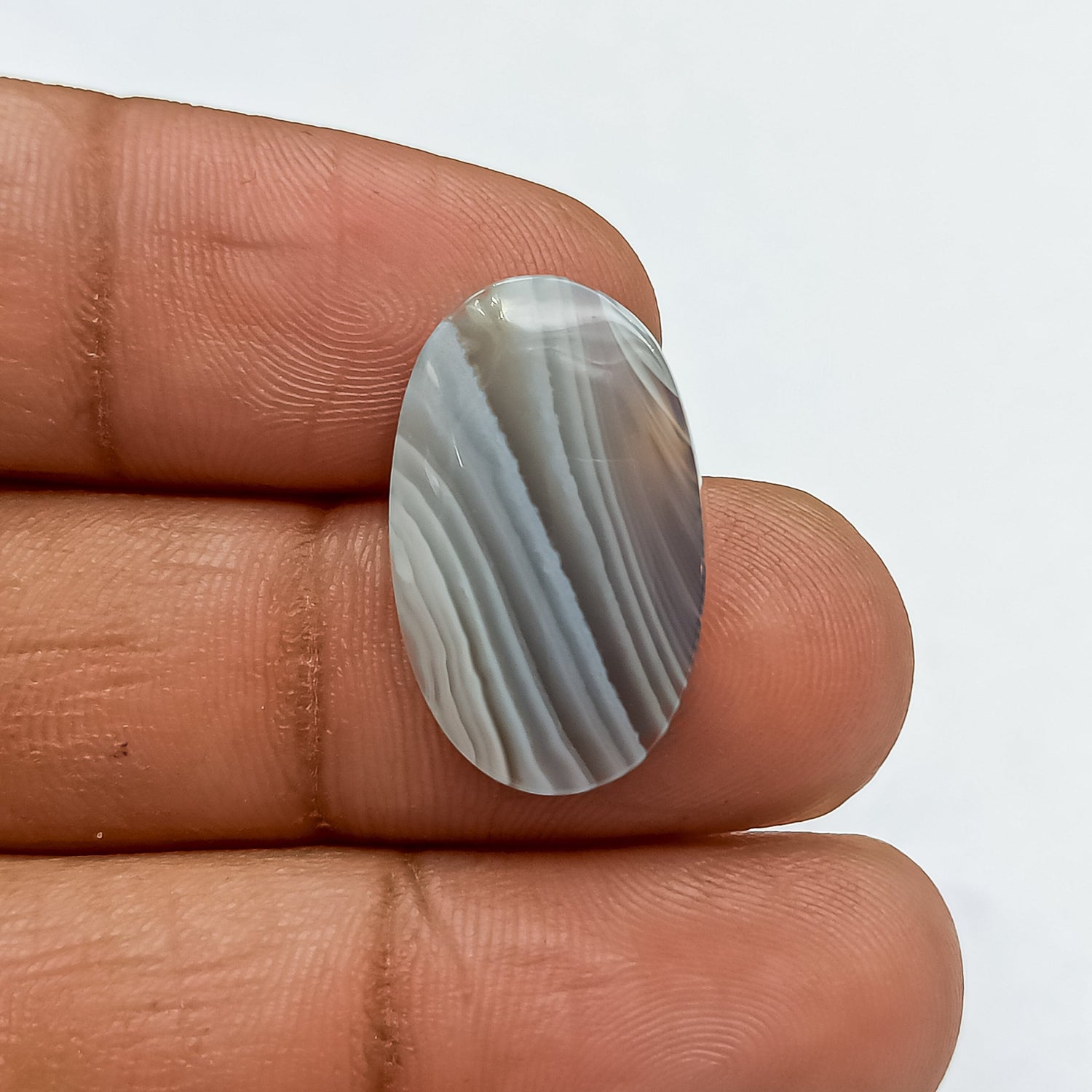 Botswana Agate Cabochon Oval Shape 23x14x4 MM PG-BWA04