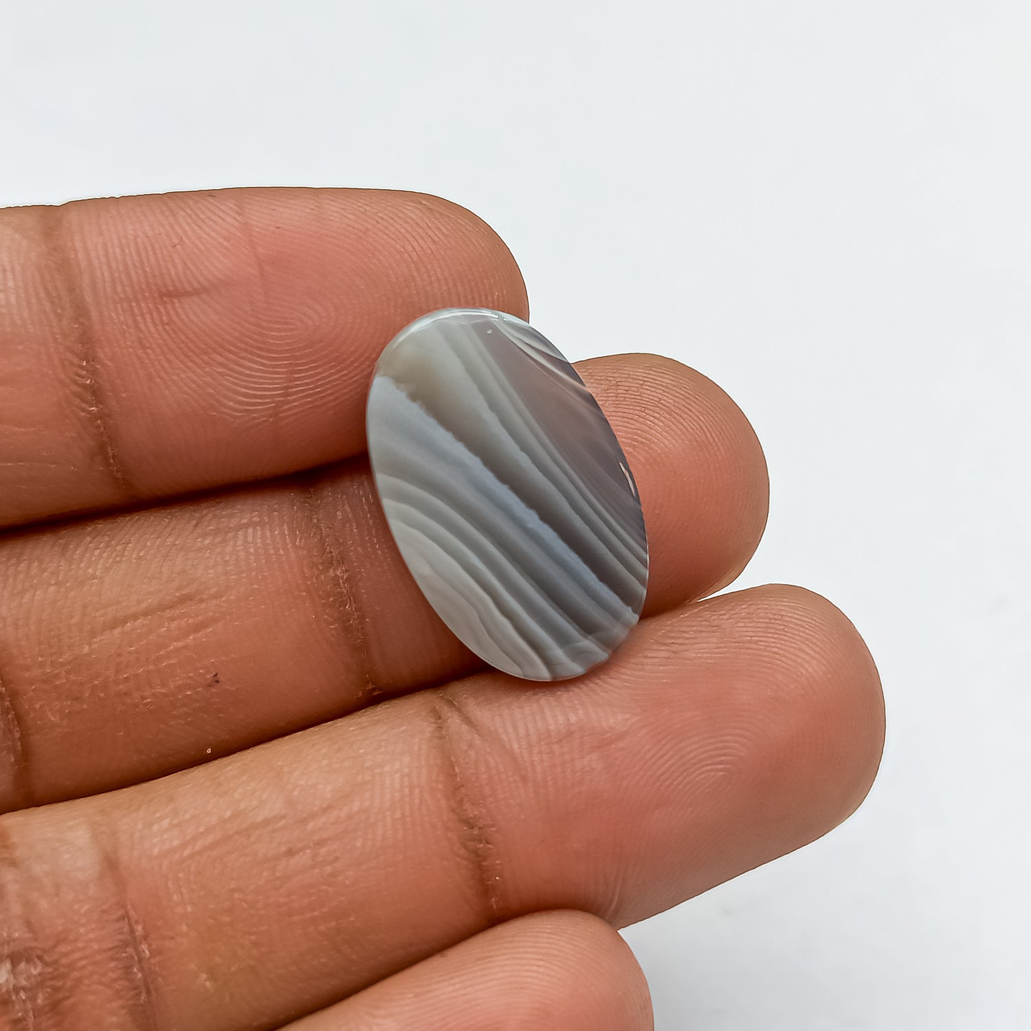 Botswana Agate Cabochon Oval Shape 23x14x4 MM PG-BWA04