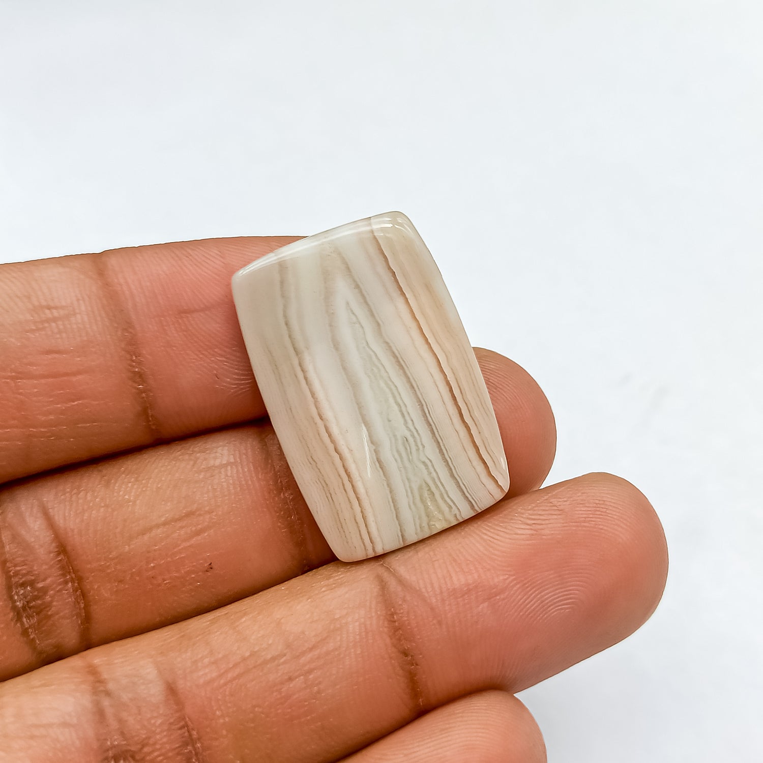 Botswana Agate Cabochon Baguette Shape 29x19x3 MM PG-BWA08