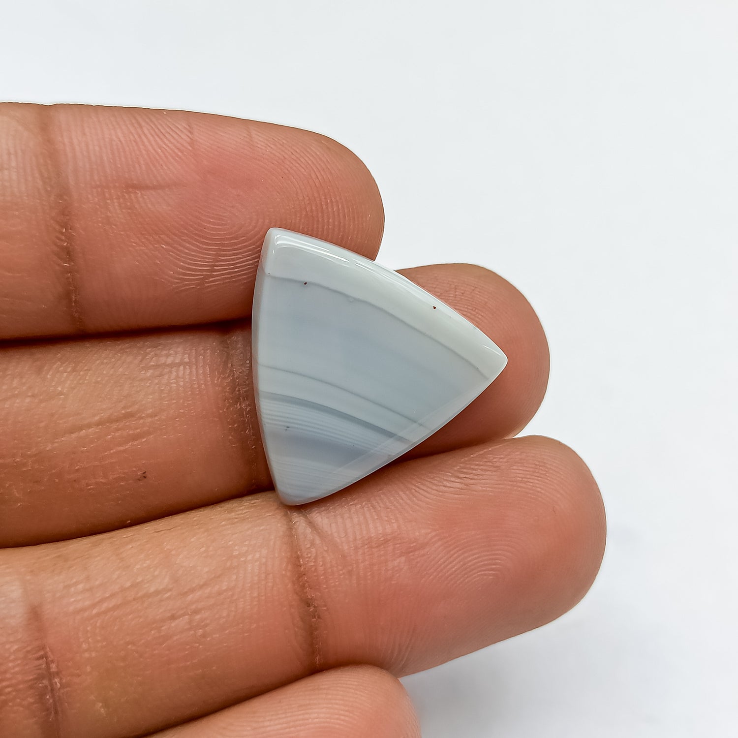 Botswana Agate Cabochon Trillion Shape 21x20x5 MM PG-BWA02