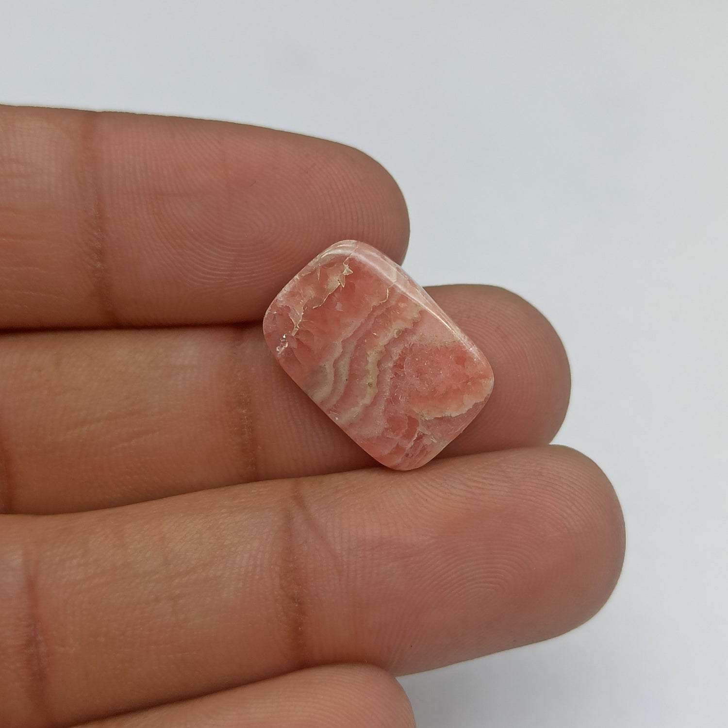 Rhodochrosite Cabochon Baguette Shape 18x13x4MM PG-RDC02