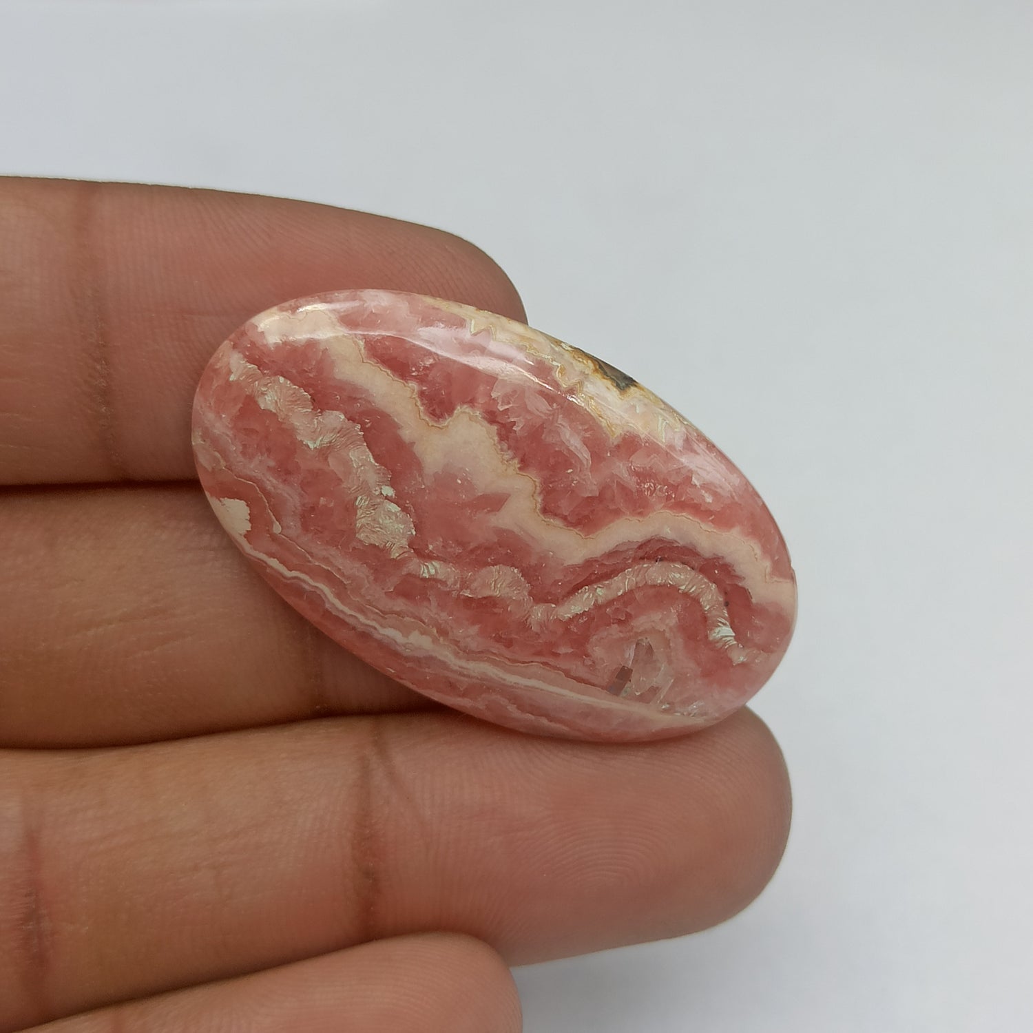Rhodochrosite Cabochon Oval Shape 40x24x5 MM PG-RDC08