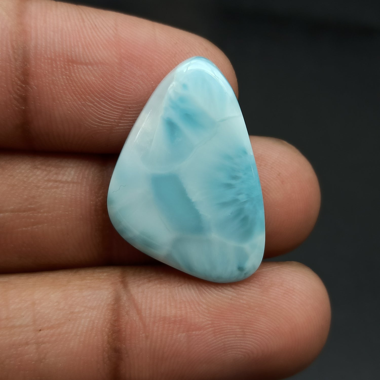 Larimar Gemstone Freeform Shape Cabochon PG-LMC-001