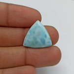 Larimar Gemstone Trillion  Shape Cabochon PG-LMC-003