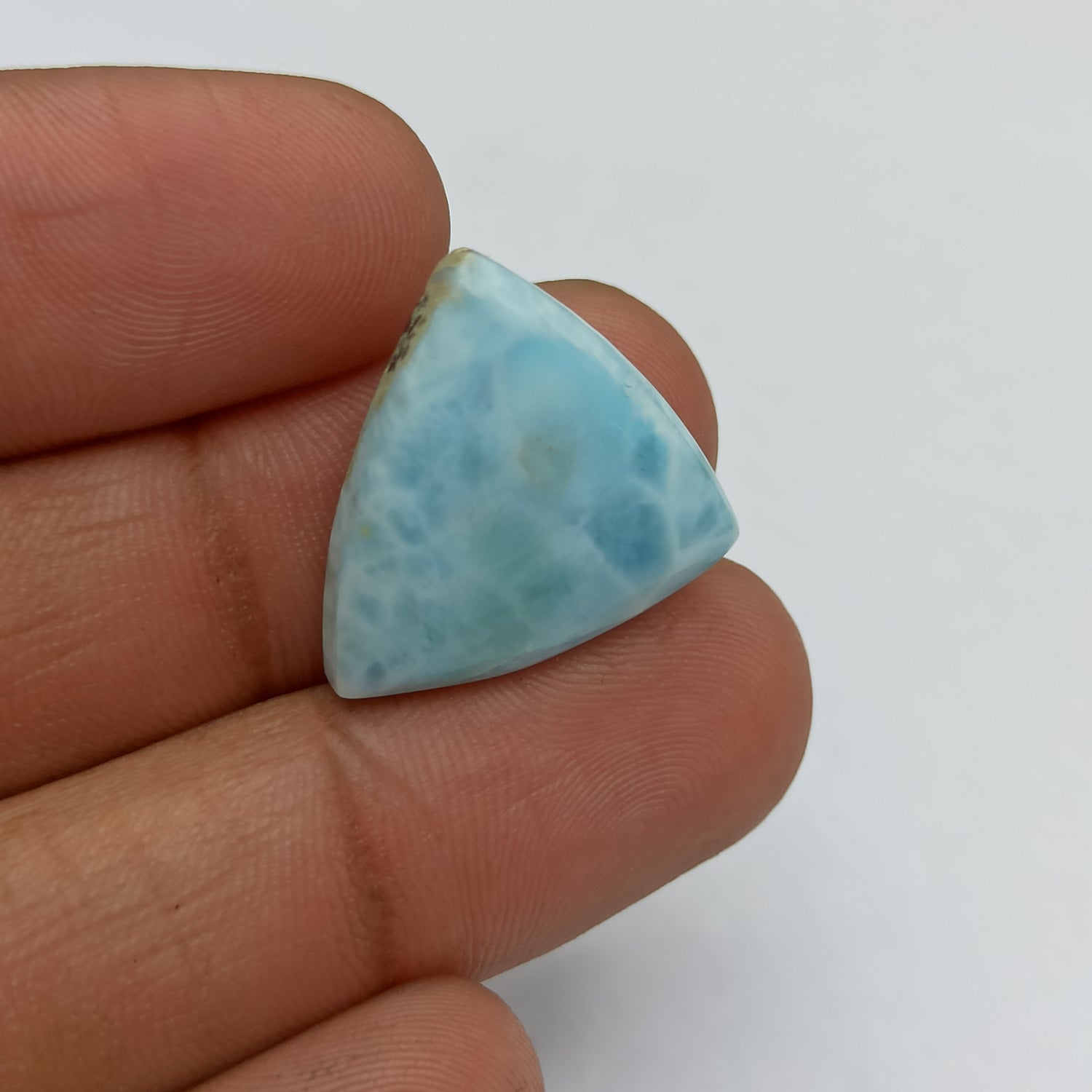 Larimar Gemstone Trillion  Shape Cabochon PG-LMC-003