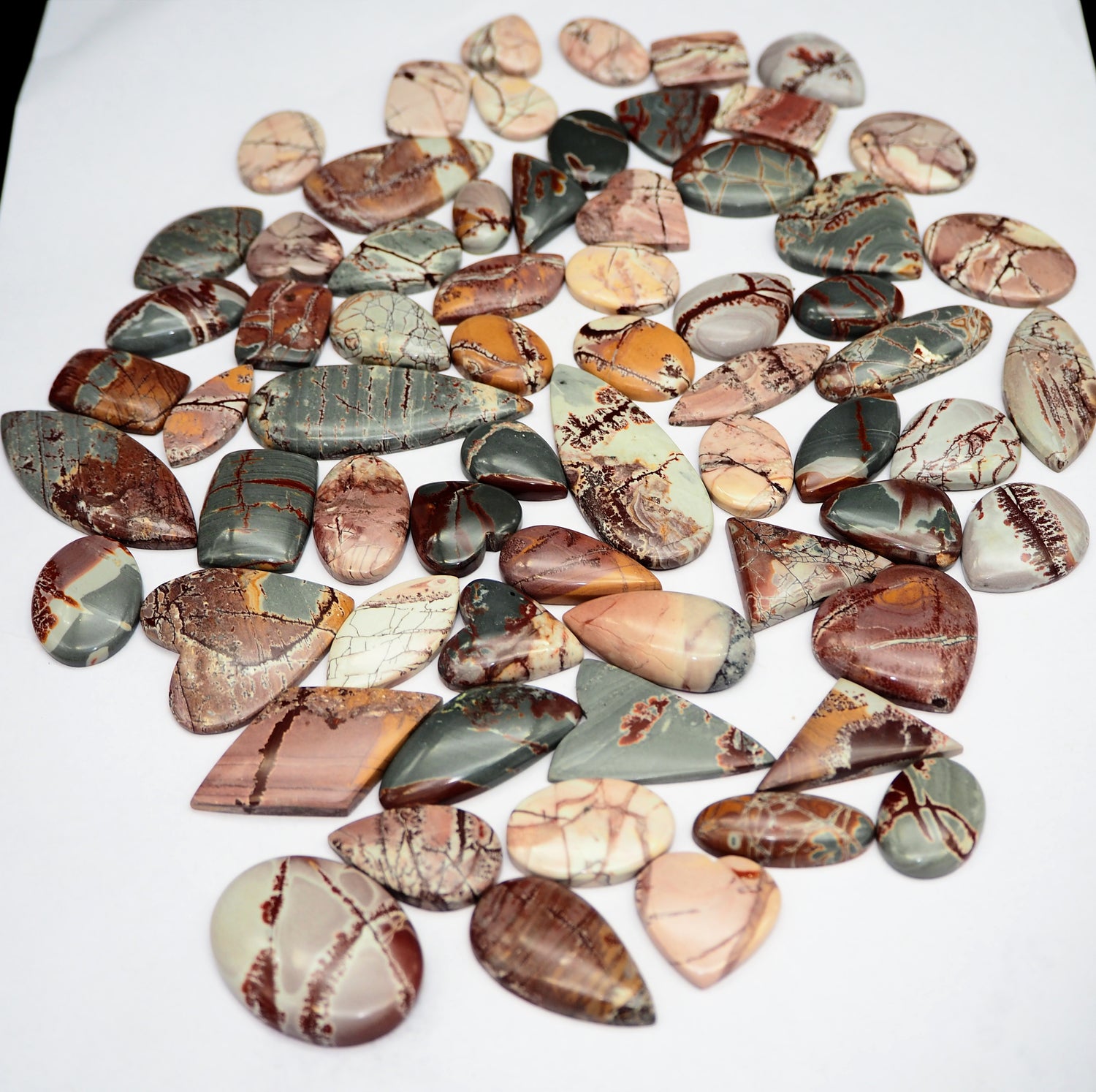 Sonora Dendrite Mix Shape Lot Gemstone Sonora Dendrite Cabochon For Jewelry Making