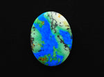 Azurite Turquoise Cabochon Oval Shape 27x20x4 MM PG-AZT010