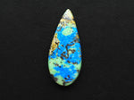 Azurite Turquoise Cabochon Pear Shape 28x12x4 MM PG-AZT011