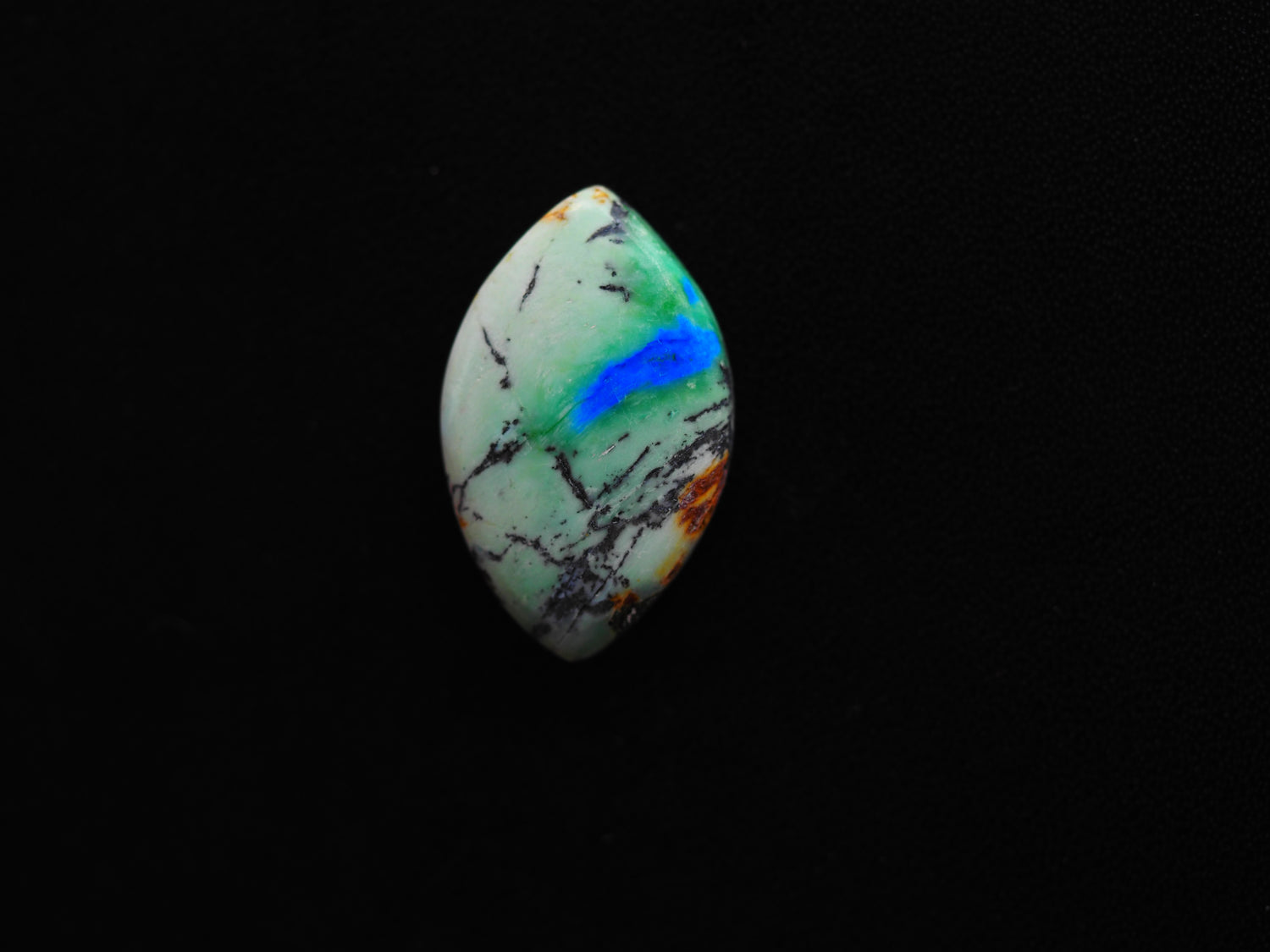 Azurite Turquoise Cabochon Marquise Shape 24x15x4 MM PG-AZT015