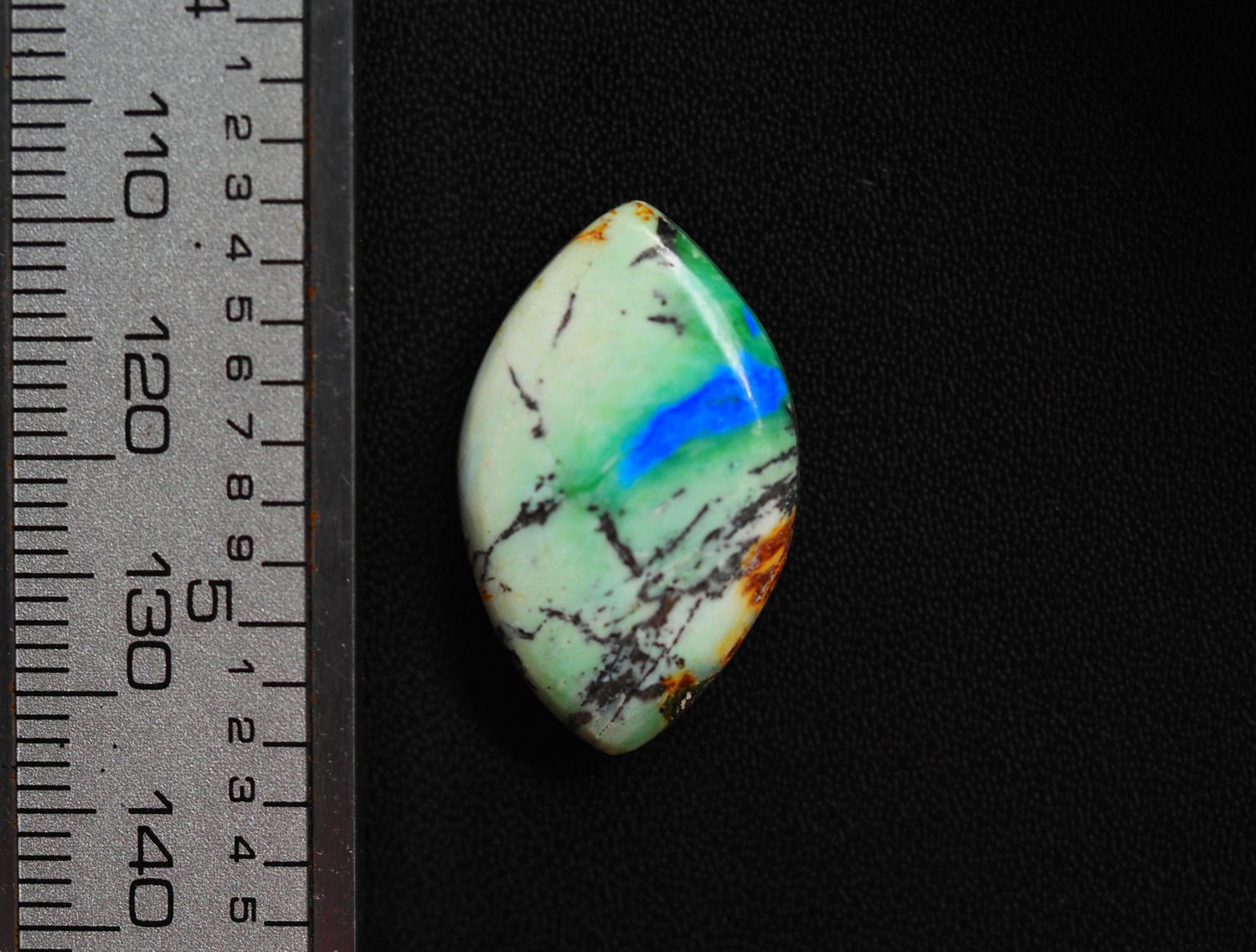 Azurite Turquoise Cabochon Marquise Shape 24x15x4 MM PG-AZT015