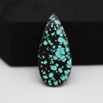 Natural Tibetan Turquoise Cabochon Gemstone Pear Shape 29x13x2 MM
