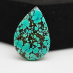 Tibetan Turquoise Cabochon Gemstone Pear Shape 22x15x3 MM