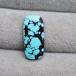 Natural Tibetan Turquoise Cabochon Gemstone Baguette Shape 23x11x4 MM