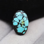Natural Tibetan Turquoise Cabochon Gemstone Oval Shape 17x11x3 MM