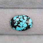 Natural Tibetan Turquoise Cabochon Gemstone Oval Shape 17x13x4 MM