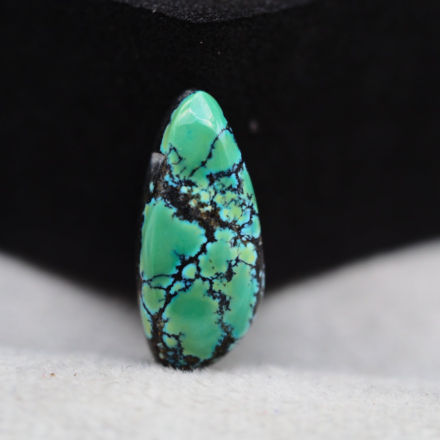 Natural Tibetan Turquoise Cabochon Gemstone Fancy Shape 18x8x4 MM