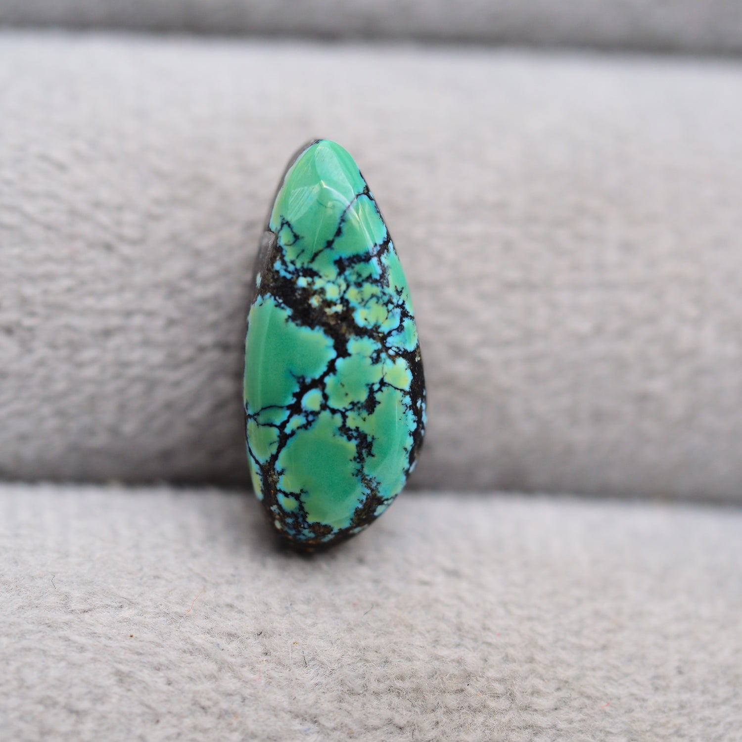 Natural Tibetan Turquoise Cabochon Gemstone Fancy Shape 18x8x4 MM