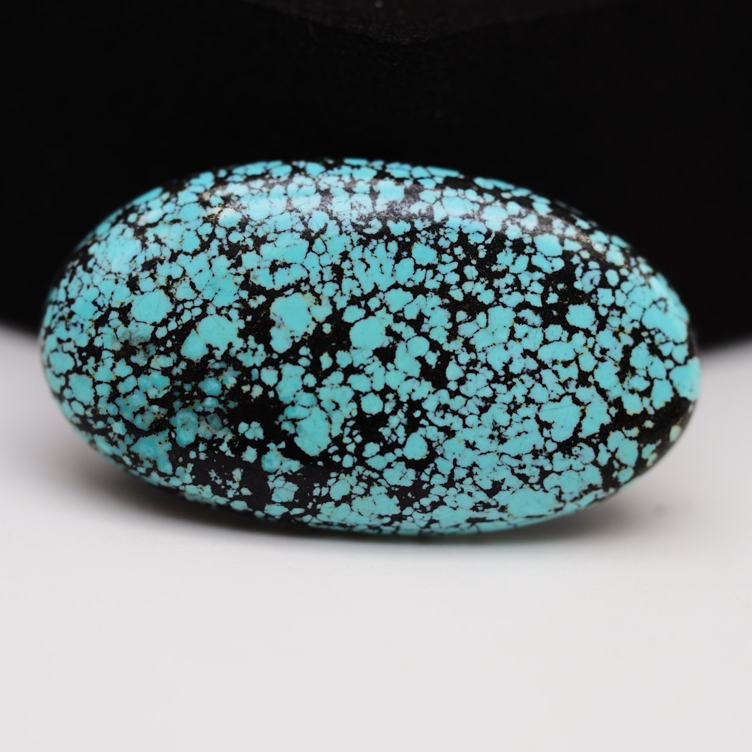 Natural Tibetan Turquoise Cabochon Gemstone Oval Shape 29x17x4 MM