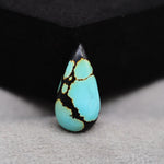 Natural Tibetan Turquoise Cabochon Gemstone Pear Shape 19x10x4 MM
