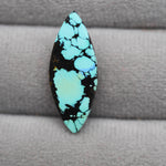 Natural Tibetan Turquoise Cabochon Gemstone Marquise Shape 29x11x2 MM