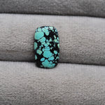 Natural Tibetan Turquoise Cabochon Gemstone Baguette Shape 18x11x3 MM