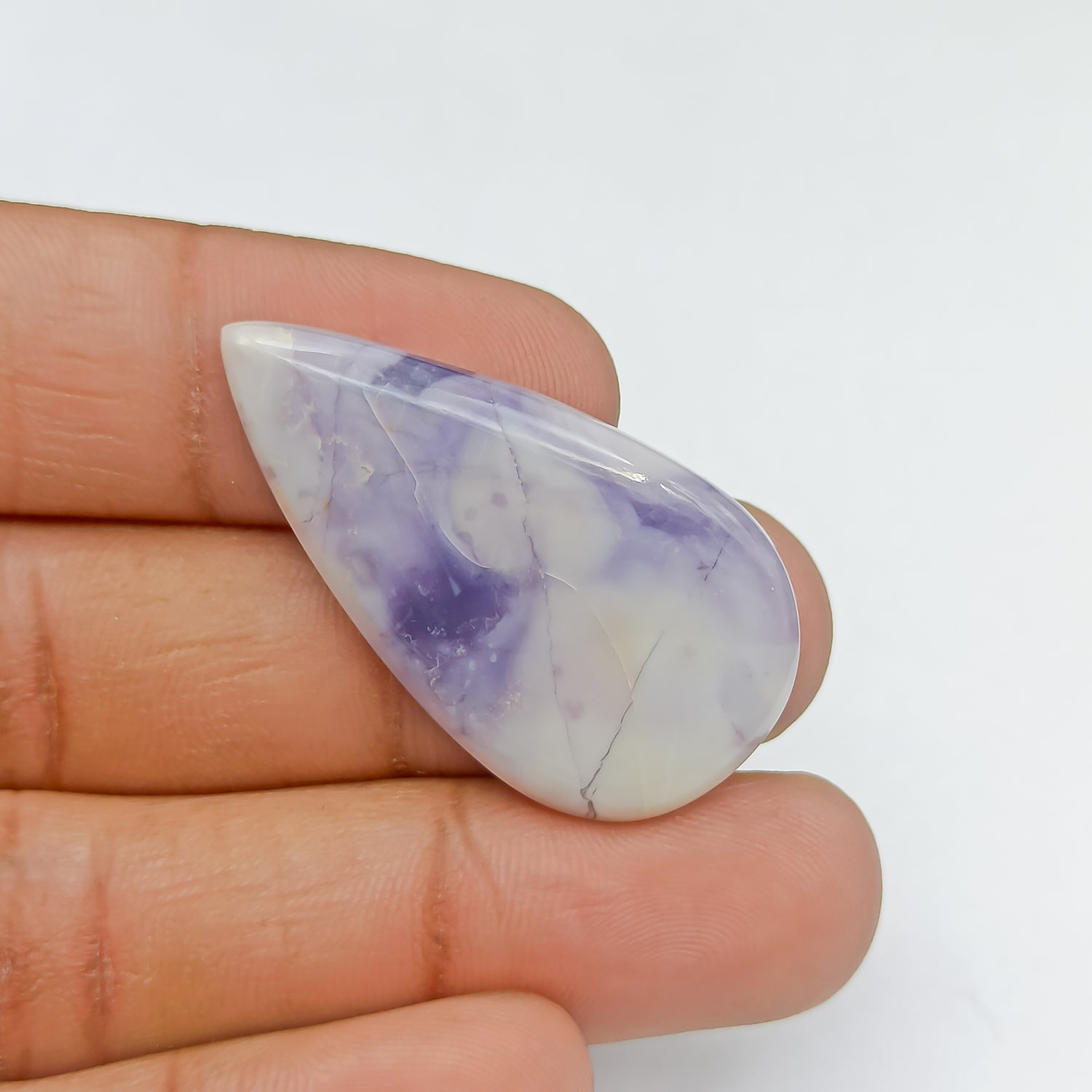 Tiffany Jasper Cabochon Pear Shape 40x22x5 MM PG-TFJ04