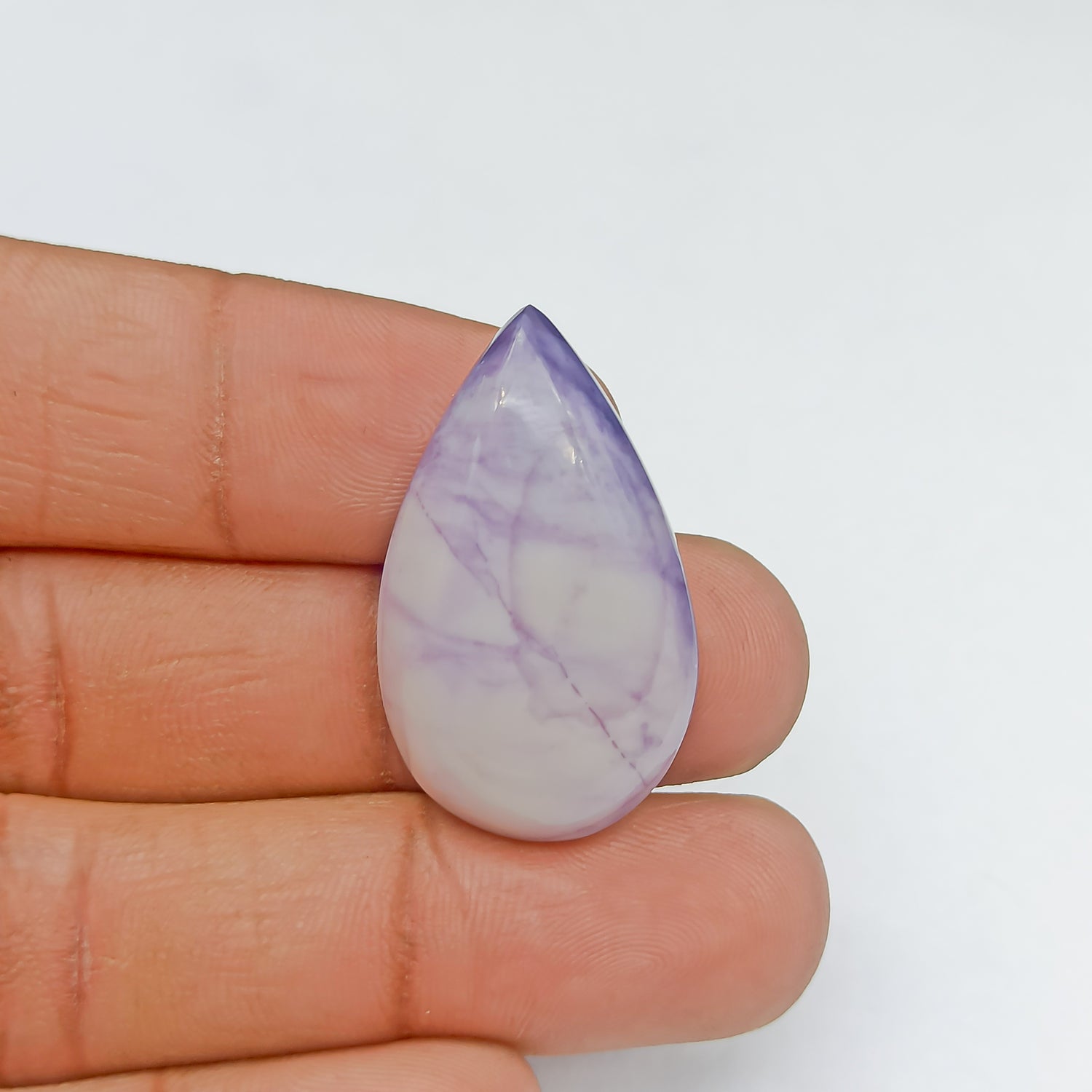 Tiffany Jasper Cabochon Pear Shape 34x20x8 MM PG-TFJ07