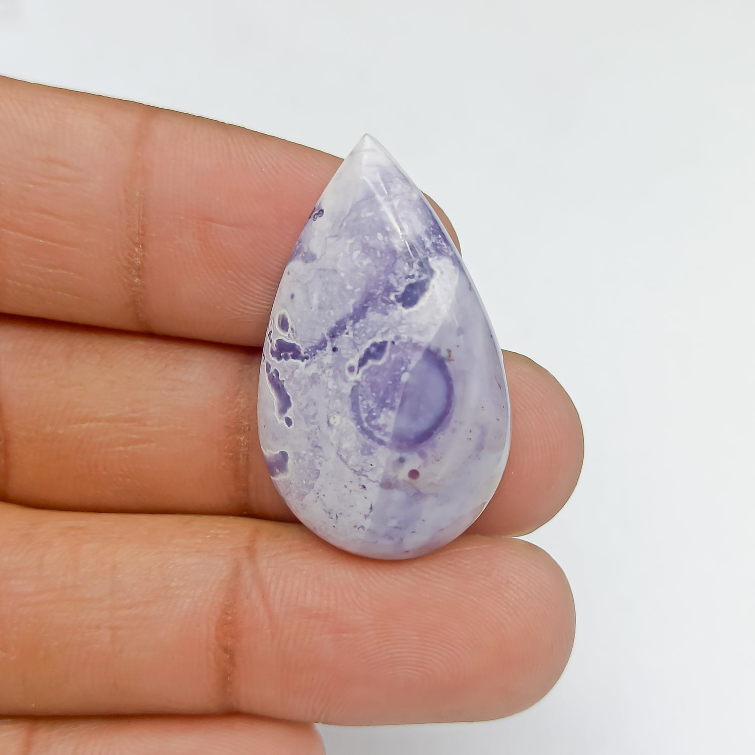 Tiffany Jasper Cabochon Pear Shape 34x20x7 MM PG-TFJ03