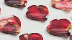 Spade Shape Dhalia Rose Gemstone Lot