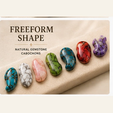 Freeform Shape Natural Gemstone Cabochons