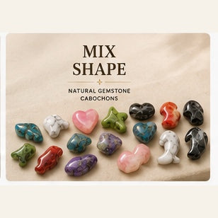 Mix Shape Natural Gemstone Cabochons