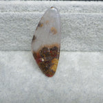 Seam Agate freeform cabochon 19ct flat back ready to set