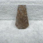 Seam Agate coffin cabochon 28x17mm flat back ready to set