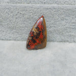 Natural Seam Agate triangle shape gemstone 21x12x4mm 8 carats 90 degree cut Pedra Gems