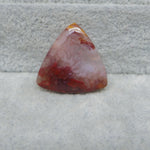  Seam Agate rectangle cabochon 14ct flat back ready to set Pedra Gems