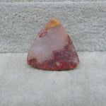  Natural banded agate mid-size baguette gemstone close-up pattern detail