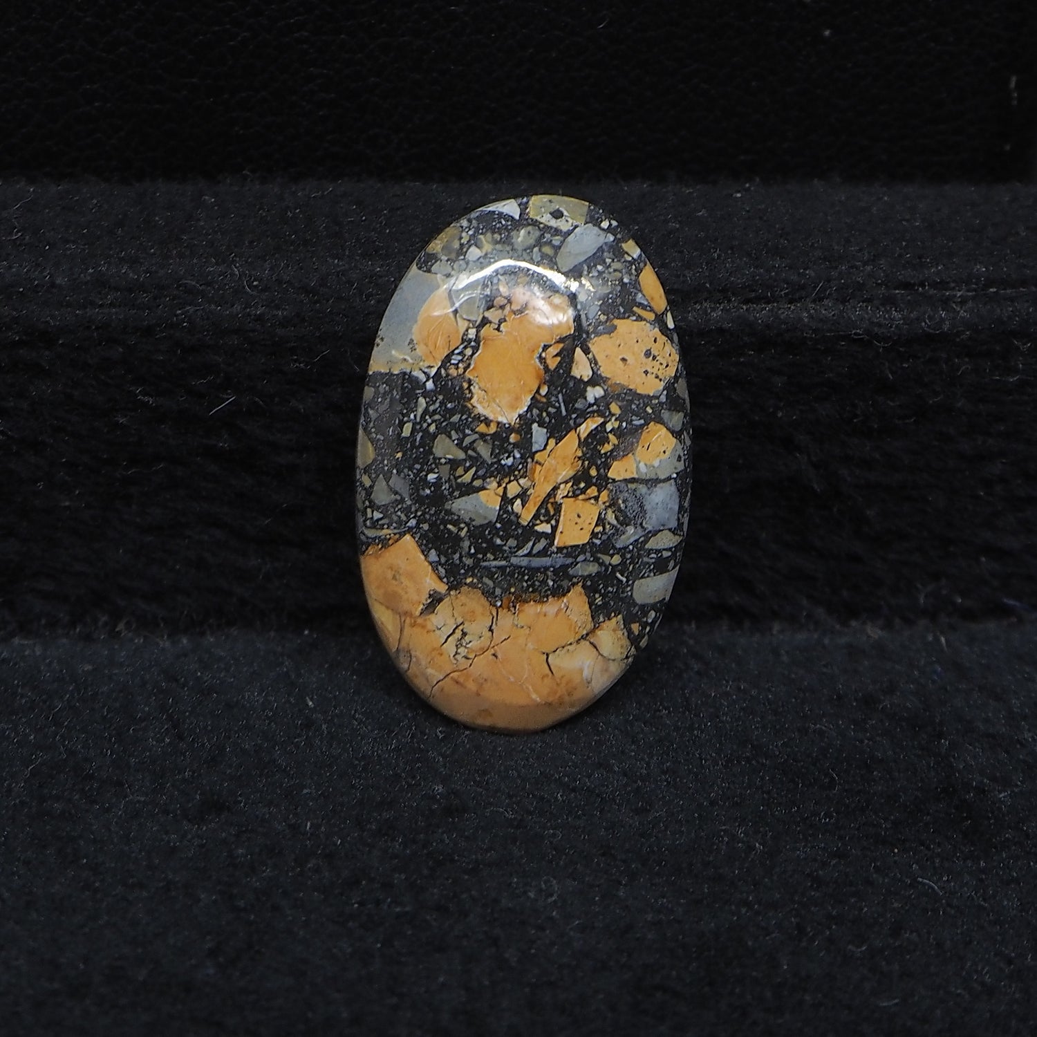 Maligano Jasper Cabochon 22x14mm 11ct Oval – Pedra Gems