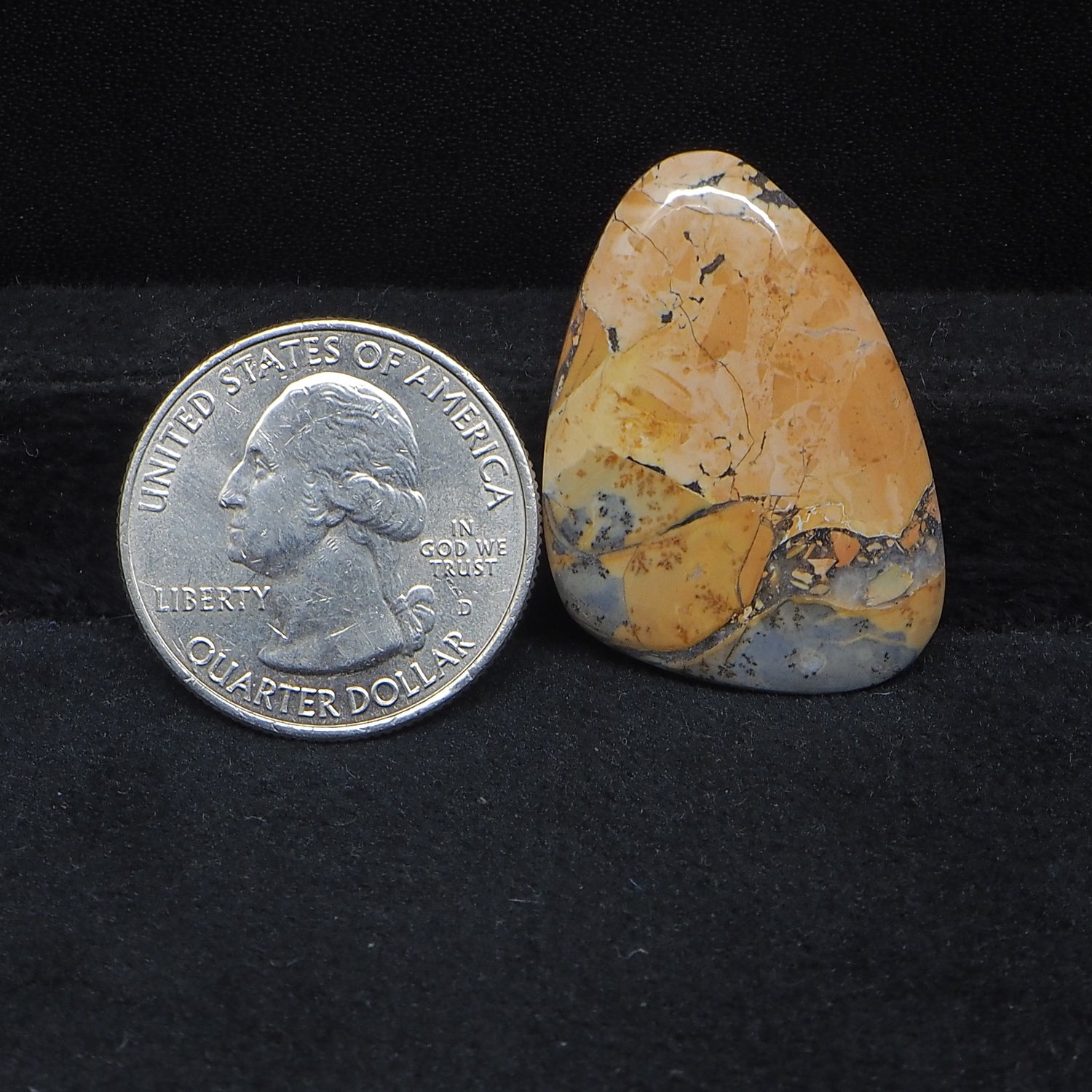 Maligano Jasper Cabochon 32x23mm 25ct Freeform – Pedra Gems