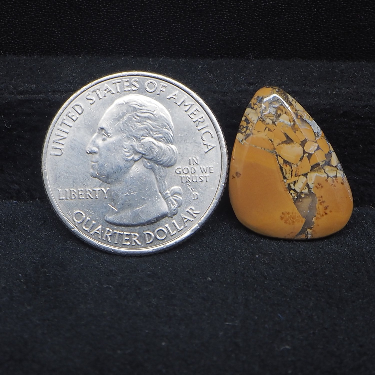 Maligano Jasper Cabochon 21x15mm 10.5ct Freeform – Pedra Gems