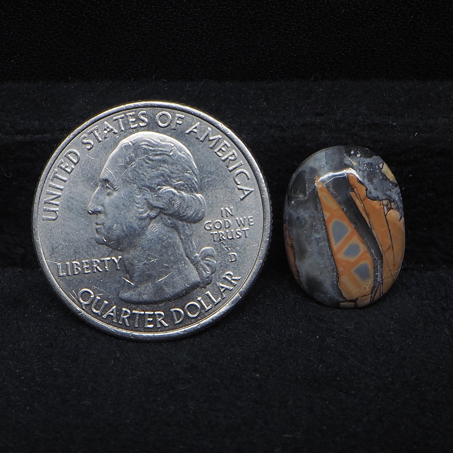 Maligano Jasper Cabochon 17x12mm 7ct Oval – Pedra Gems