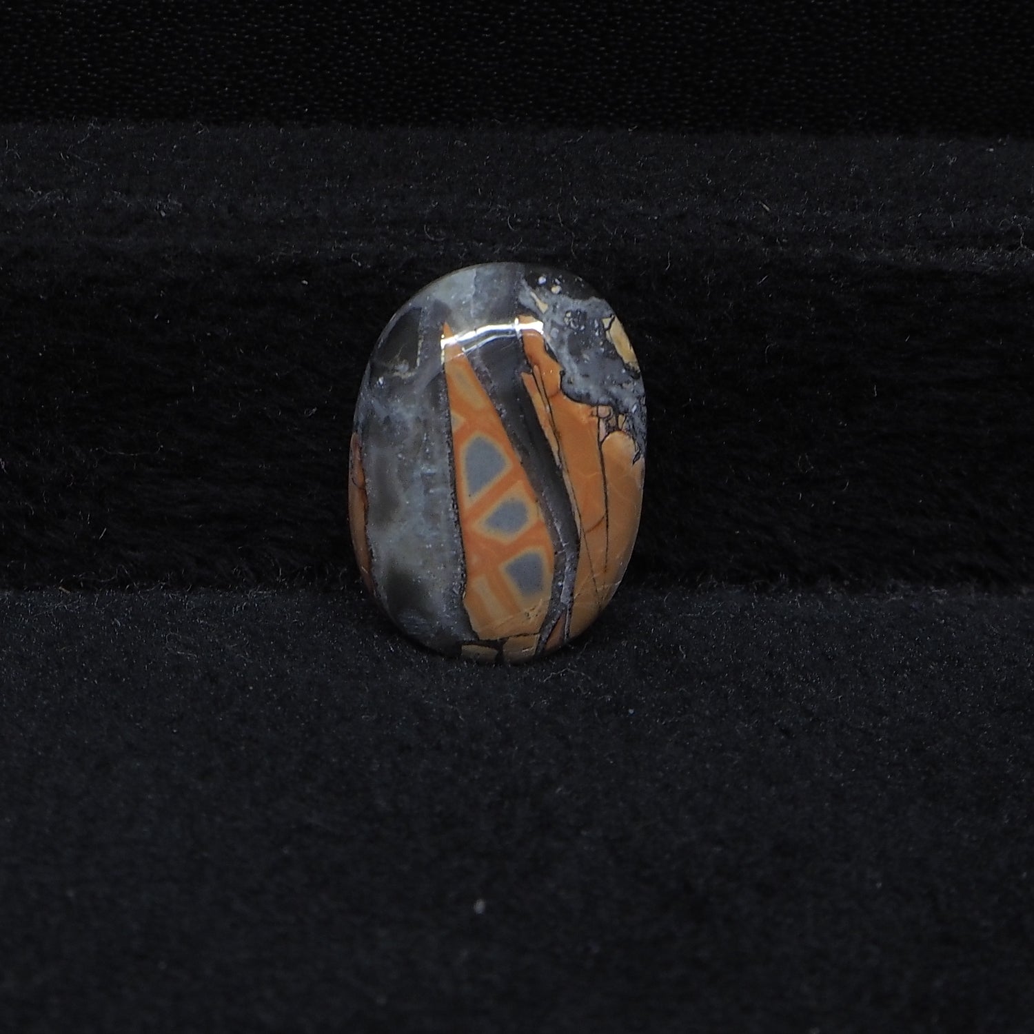 Maligano Jasper Cabochon 17x12mm 7ct Oval – Pedra Gems