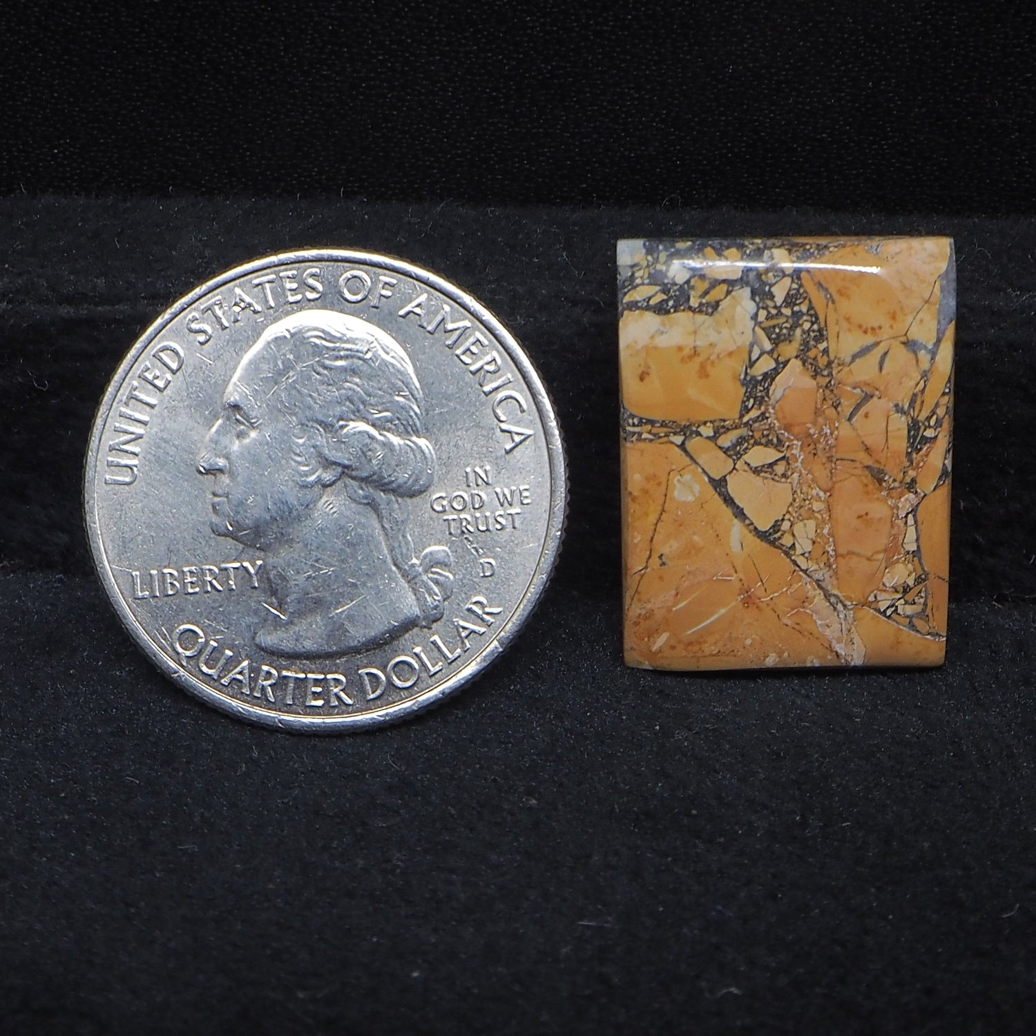 Maligano Jasper Cabochon 21x16mm 16.5ct Rectangle – Pedra Gems
