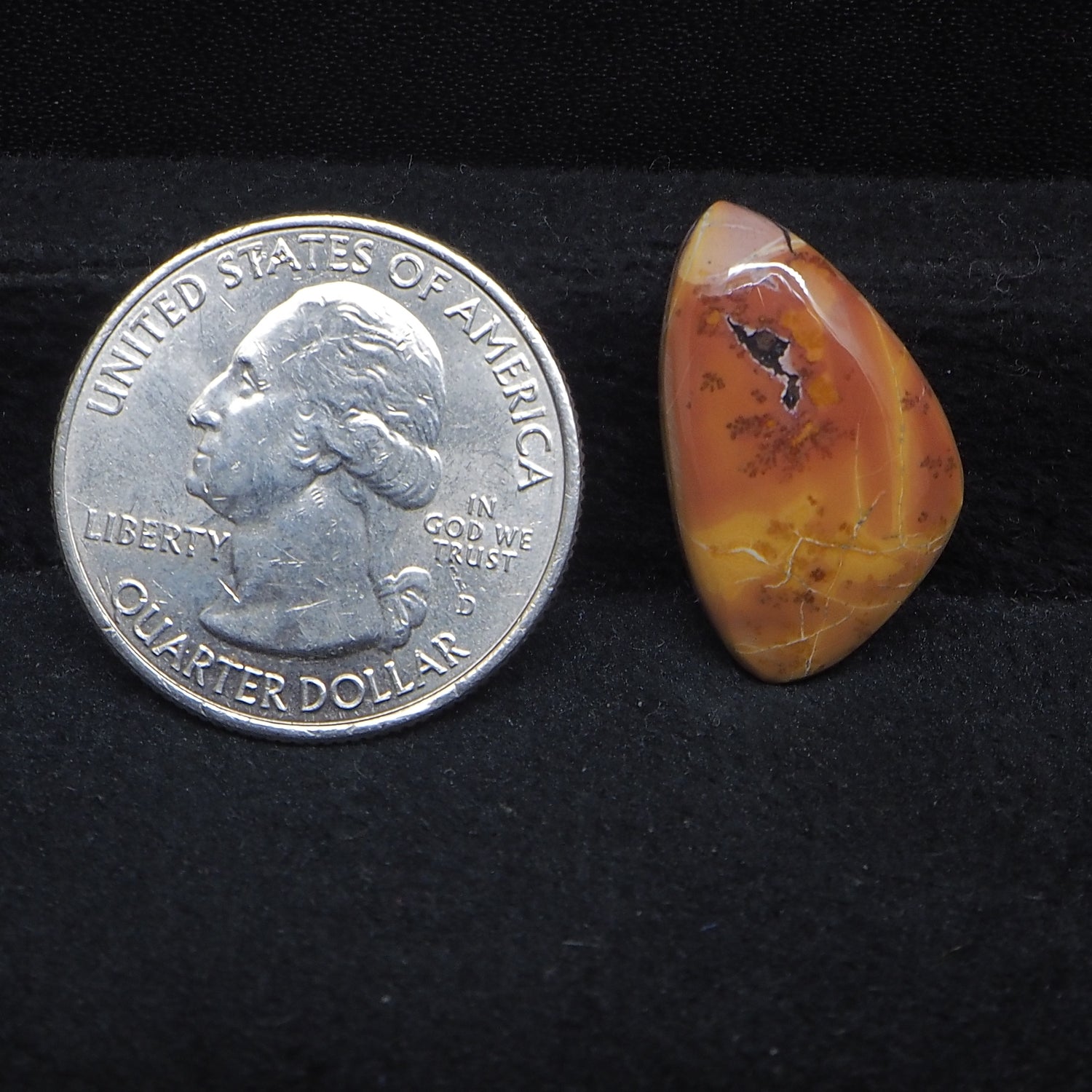 Maligano Jasper Cabochon 22x13mm 10.5ct Freeform – Pedra Gems