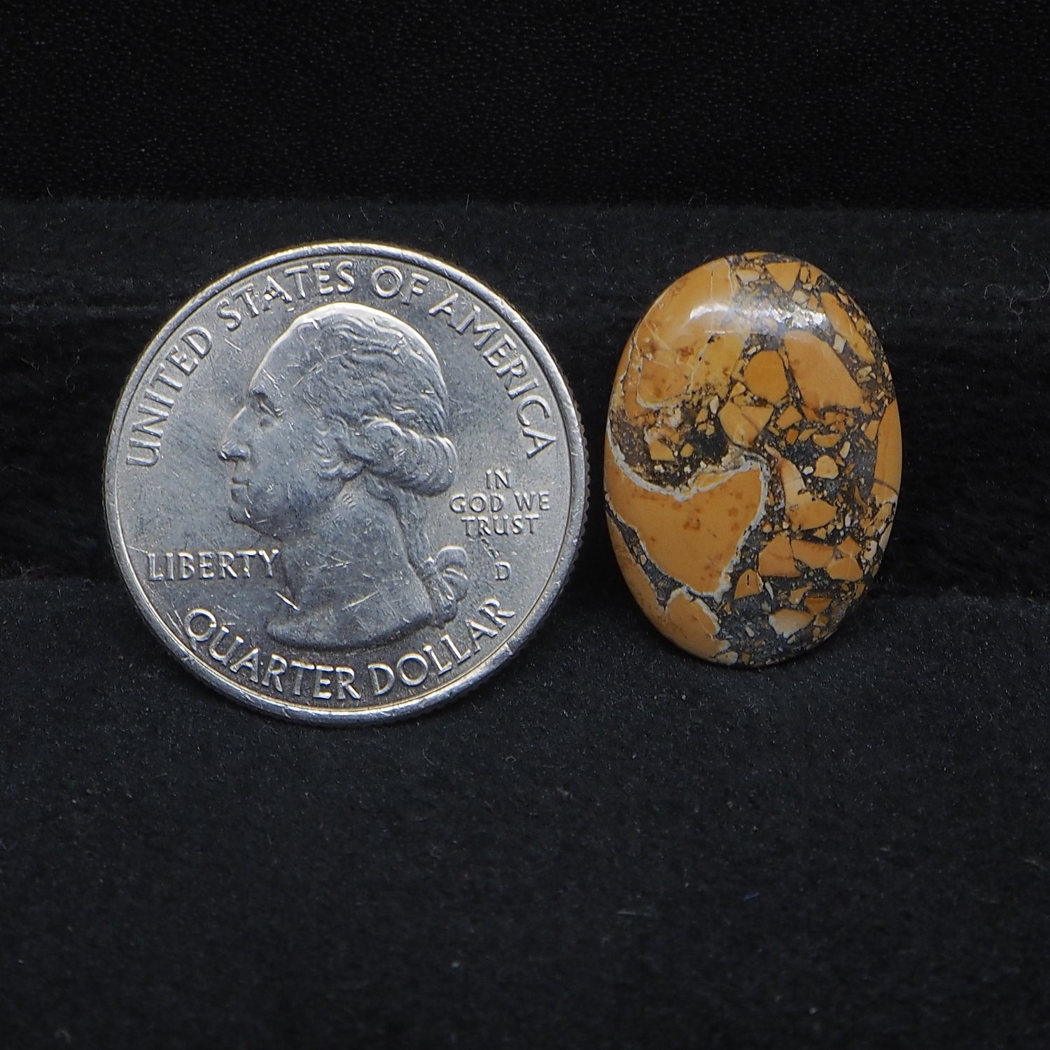 Maligano Jasper Cabochon 21x15mm 9.5ct Oval – Pedra Gems