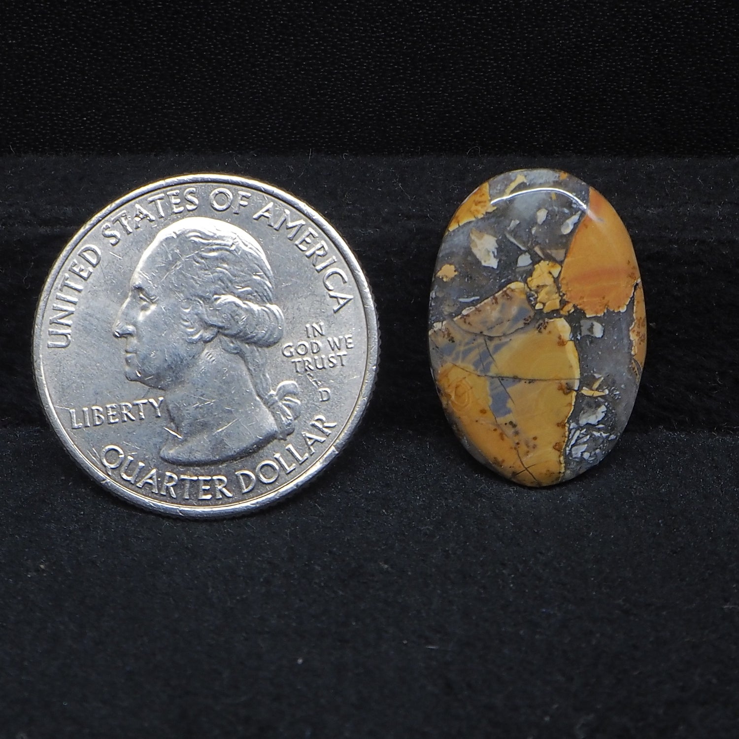 Maligano Jasper Cabochon 22x15mm 12.5ct Oval – Pedra Gems
