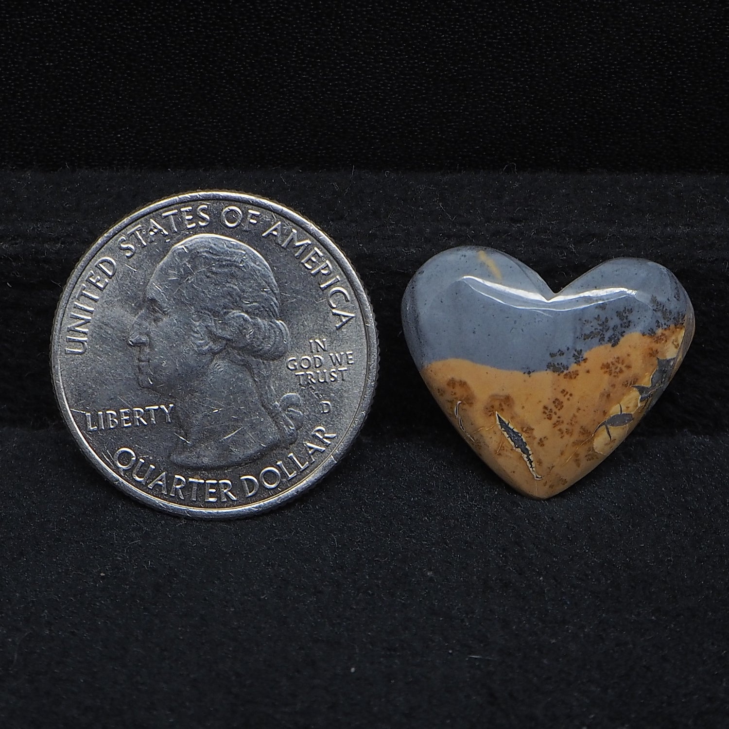 Maligano Jasper Cabochon 18x21mm 15ct Heart – Pedra Gems
