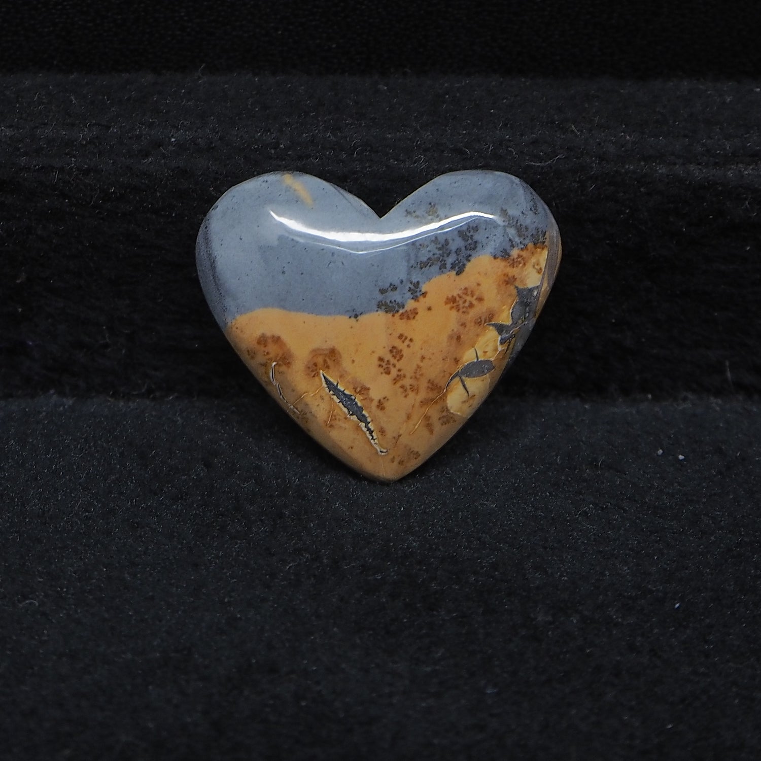 Maligano Jasper Cabochon 18x21mm 15ct Heart – Pedra Gems