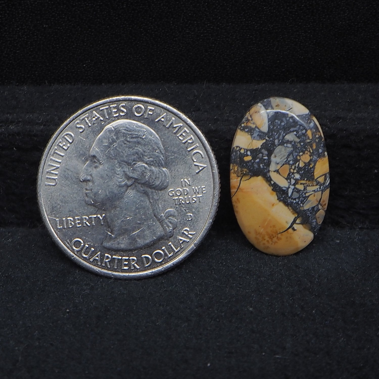 Maligano Jasper Cabochon 21x13mm 9.5ct Oval – Pedra Gems