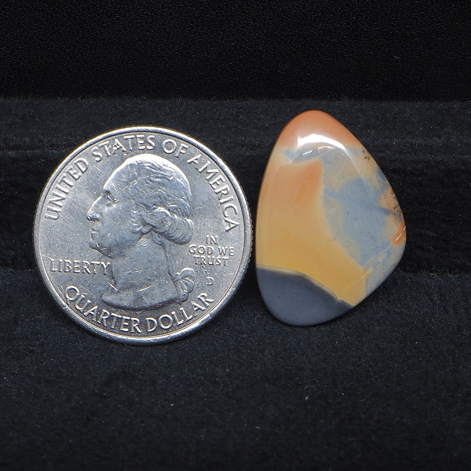 Maligano Jasper Cabochon 24x17mm 14ct Freeform – Pedra Gems