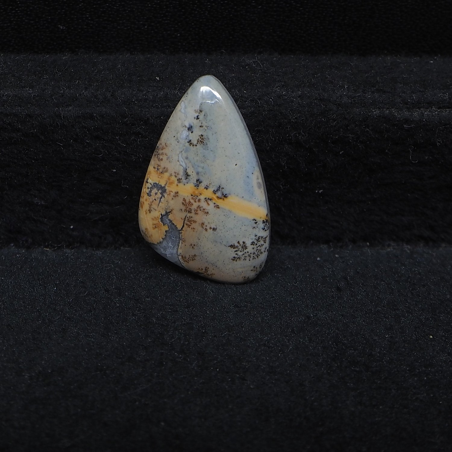 Maligano Jasper Cabochon 21x13mm 8.5ct Freeform – Pedra Gems